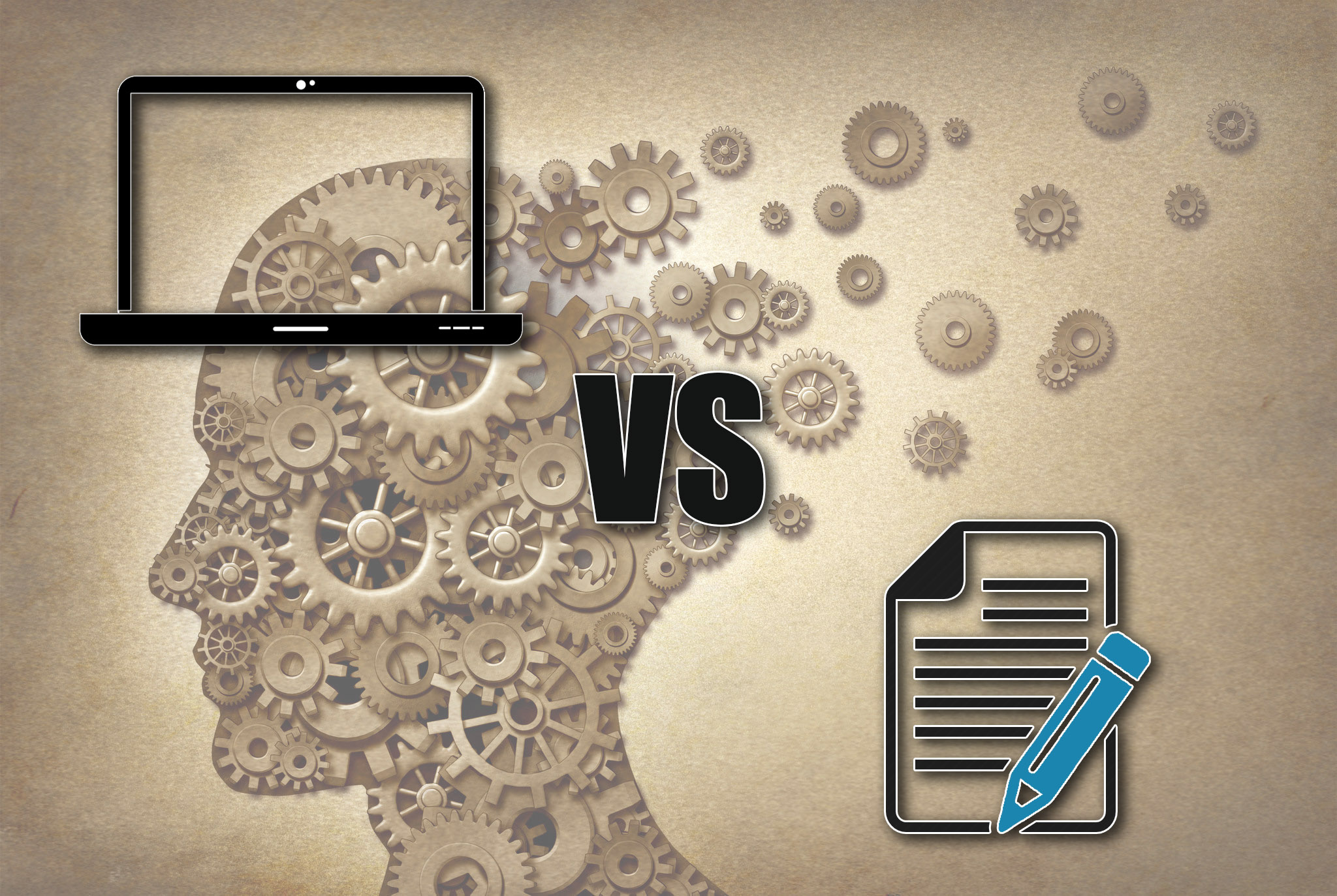 Cognitive Biases: Laptops vs Paper – a useful case study on how to remember things (oh and biases)