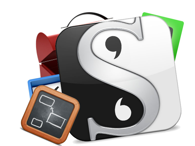 How To Get Those Thoughts Out – Writing with Scrivener and Scapple